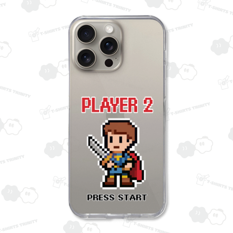 RPG風ドット絵【背面】PLAYER2 男の子