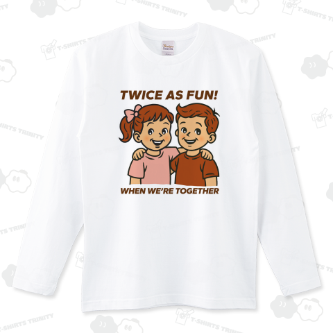 一緒にいると2倍楽しい(男女の双子)(イラストメイン)