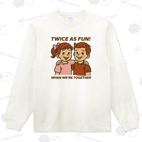 一緒にいると2倍楽しい(男女の双子)(イラストメイン)