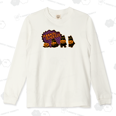 おしゃべりカボチャと友だちの黒猫