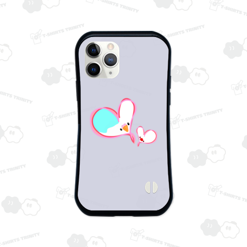 ハートな鳥ず カラフル