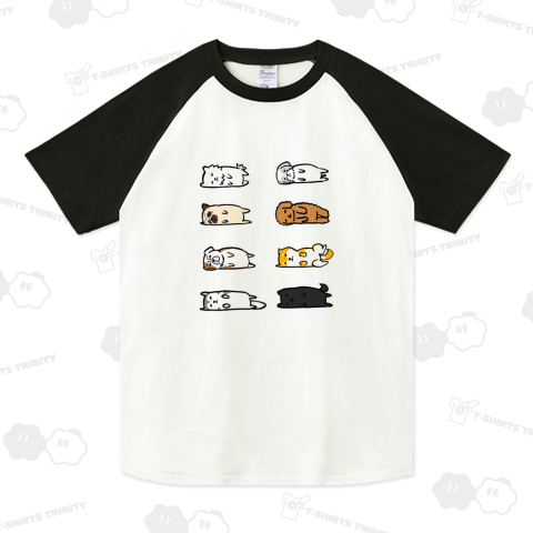 無気力な犬達(2列)