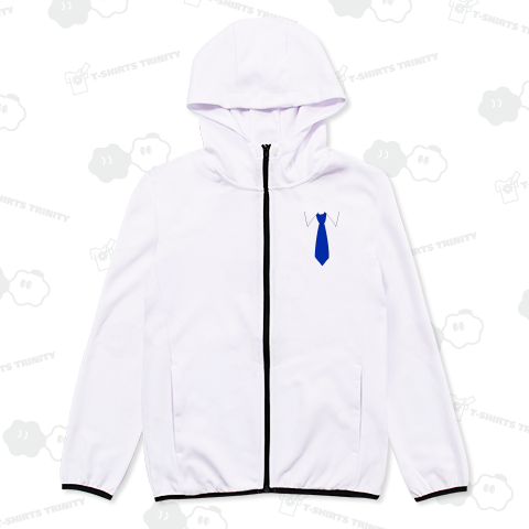 シャツとネクタイ(青)