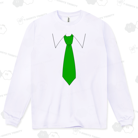 シャツとネクタイ(緑)