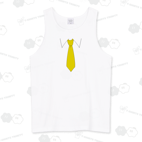 シャツとネクタイ(黄)