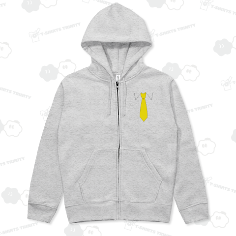 シャツとネクタイ(黄)