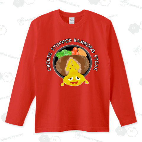 チーズ入りハンバーグ