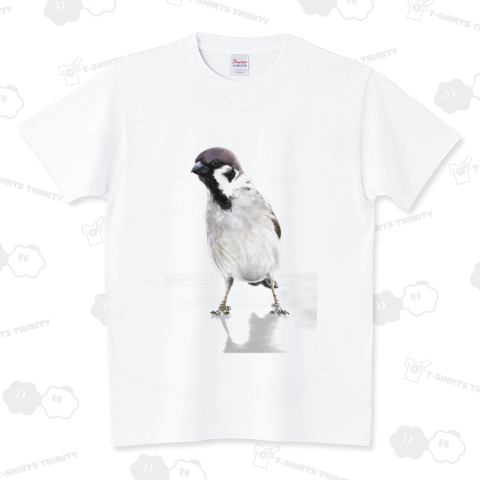 スズメさん スタンダードTシャツ(5.6オンス)