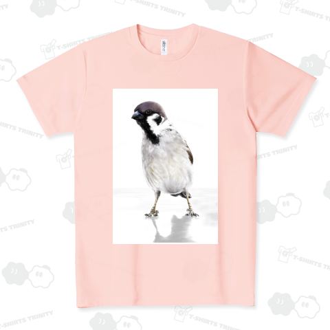 スズメさん ドライTシャツ(4.4オンス)