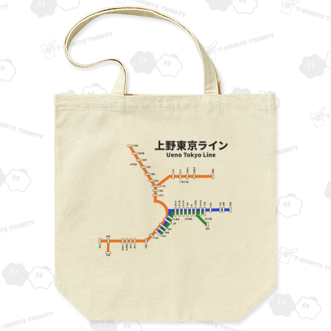 上野東京ライン 路線図