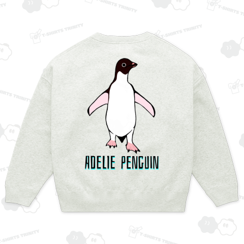 Adelie penguin(アデリーペンギン)2号 バックプリント