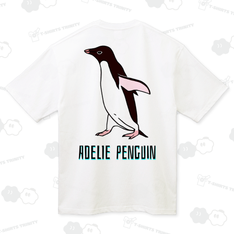 Adelie penguin(アデリーペンギン)4号 バックプリント