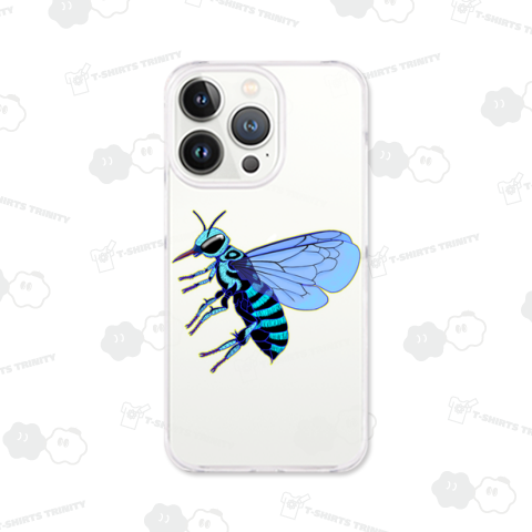 ブルービー(瑠璃紋花蜂) 文字無し