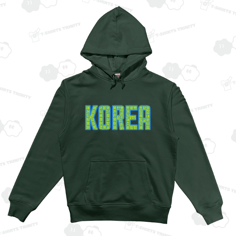 KOREA (ハングルデザイン)グリーン