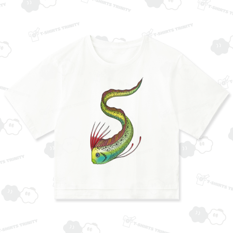 ゼンタングル風のリュウグウノツカイ