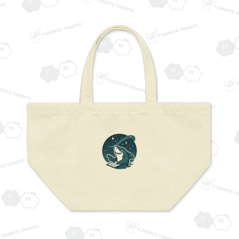 サメが星を見ながら日記を書いている