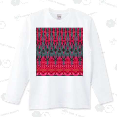 ダリア「ペチカ」をモチーフに ー 壁紙のようなデザインで…