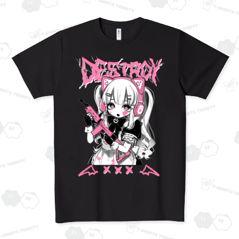 DESTROY ドライTシャツ(4.4オンス)