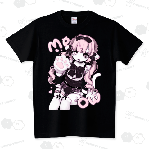 meow スタンダードTシャツ(5.6オンス)