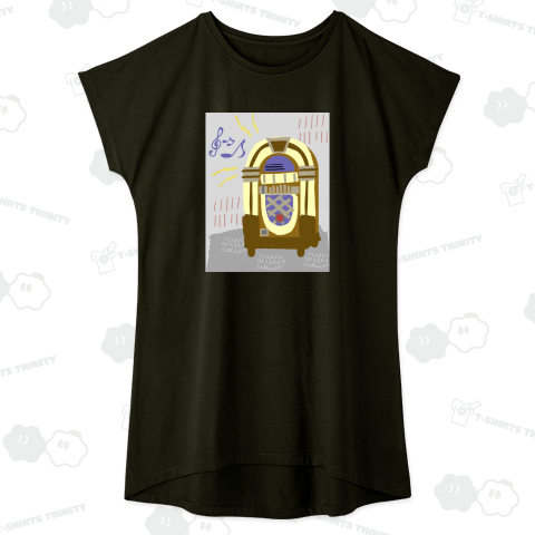 ダンスホールのレトロなジュークボックス