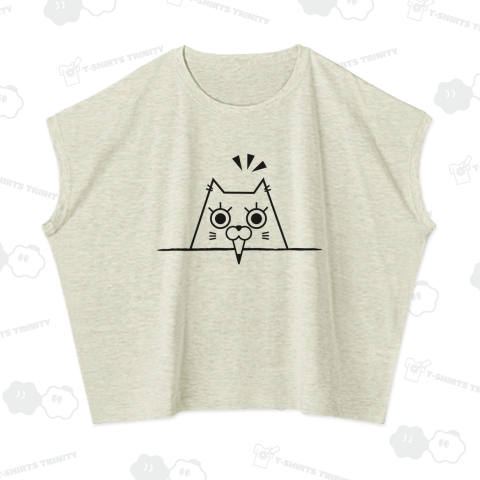 びっくりにゃんこ(ビックリしている猫)