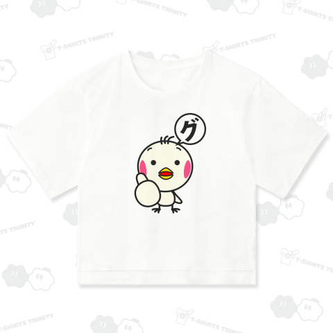 コトリ(小鳥)/グー(いいね)/「グ」吹き出し文字入りデザイン