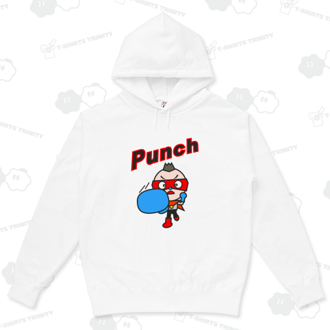 火山マン/パンチ/「Punch」文字入りデザイン