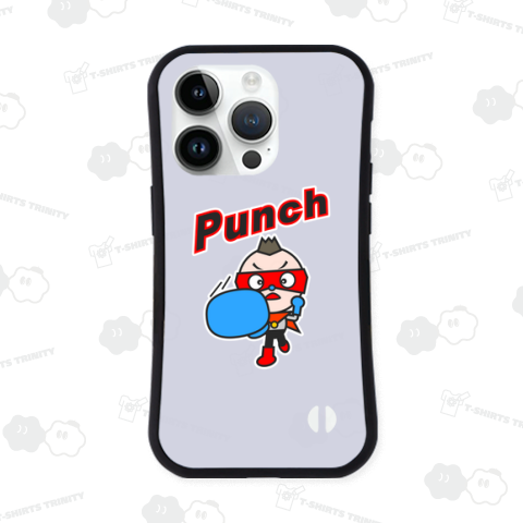 火山マン/パンチ/「Punch」文字入りデザイン