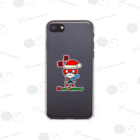 火山マン(クリスマス仕様)/変身してサンタに/「変身」文字入りデザイン