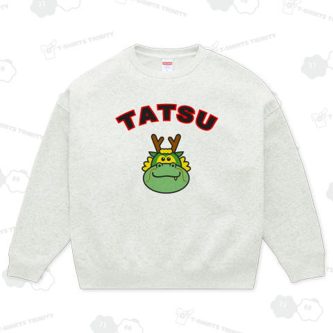 辰(たつ)顔だけ/「TATSU」文字入りデザイン