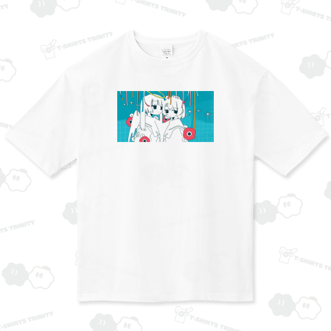 しあわせについて ビッグシルエットTシャツ(5.6オンス)