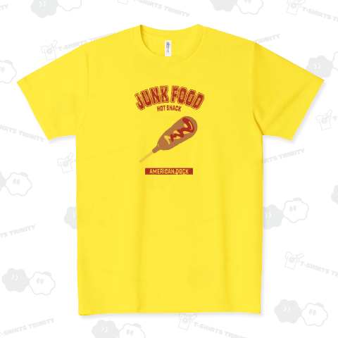 アメリカンドック(カレッジ風イラスト)