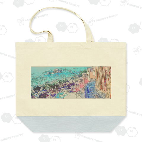 ショーシャンクの空 配色トートバッグ Lサイズ