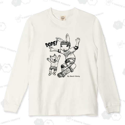 うさぎとねこ スケボー F