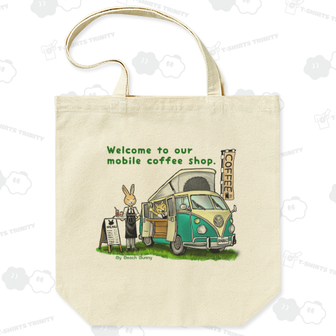 うさぎとねこの移動喫茶店 1Fカラー