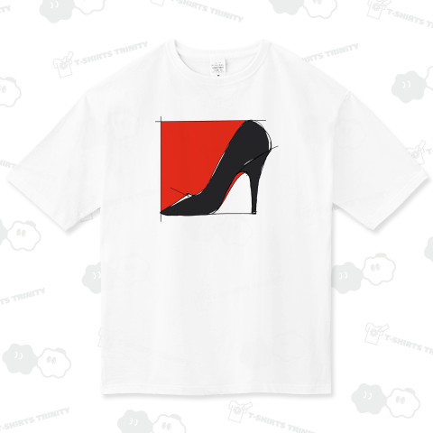 ピンヒール 黒 ハイヒール 針金アート