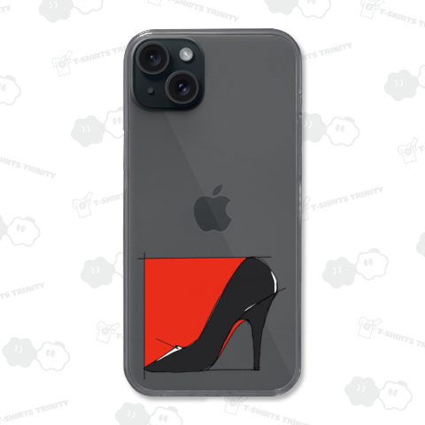 ピンヒール 黒 ハイヒール 針金アート