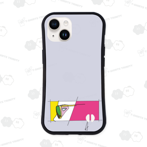 サングラスの女 ピンク ワイヤーアート