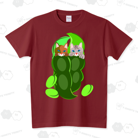 ネコとえだまめ