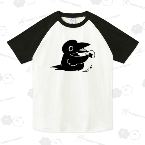 カラスとおにぎり