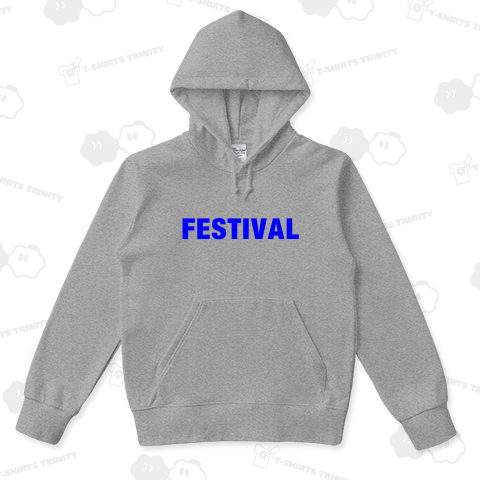 お祭りTシャツ 青
