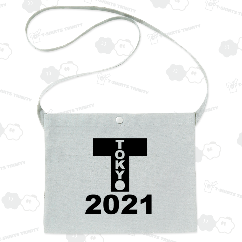 2021東京Tシャツ黒縦バージョン