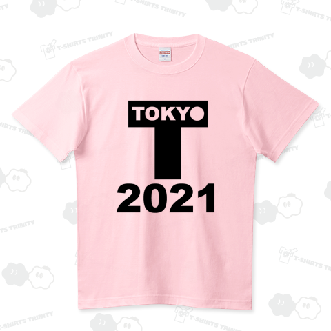 2021東京Tシャツ黒横バージョン