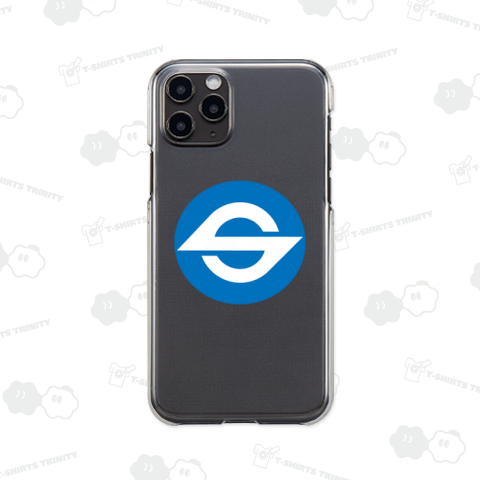 帝都高速度交通営団(営団地下鉄)青丸ロゴ{電車 乗り物 JR flag 可愛い Tシャツ シンプル 地図 模様 地球 交通 日本 文字 柄 記号 線 マーク