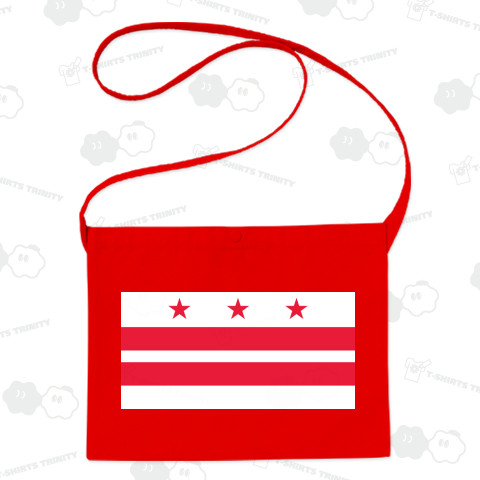 アメリカ合衆国ワシントンD.C コロンビア特別区の市旗-Flag of the District of Columbia-