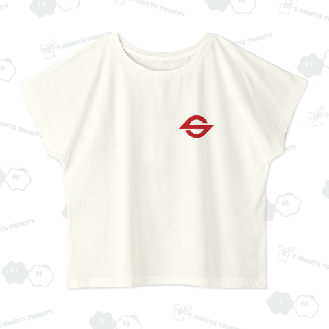 帝都高速度交通営団(営団地下鉄) 赤ロゴ 左胸プリントロゴ