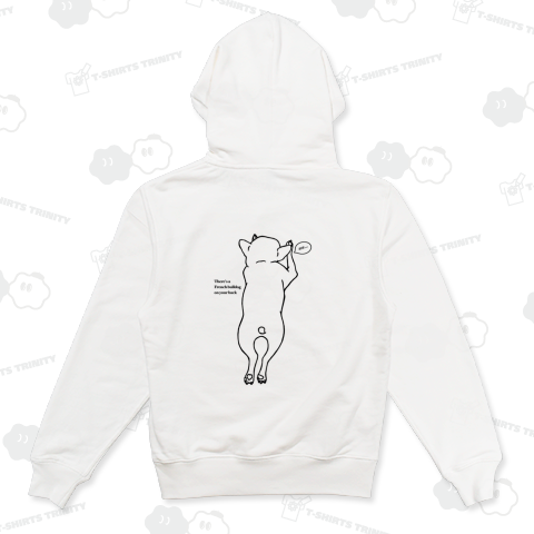 あなたの背後にフレンチブルドッグ