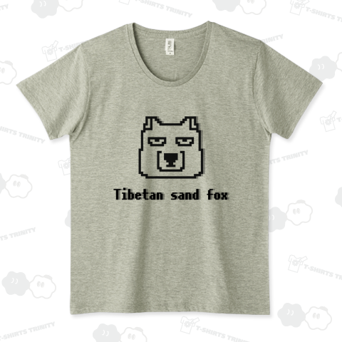 ドット絵、チベットスナギツネ