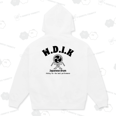 和太鼓アメカジ風2(背面-ブラック)