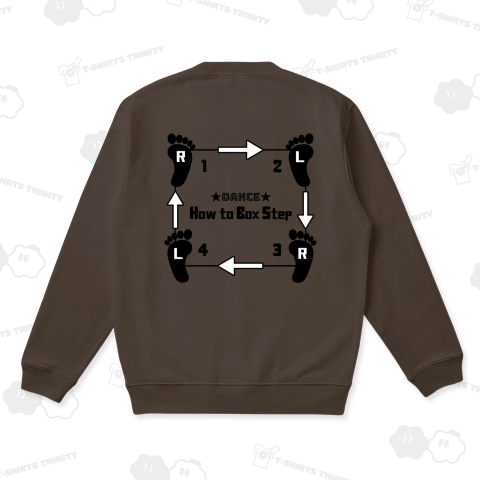 ボックスステップのハウツー(背面-ブラック)